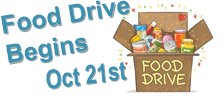 Food Drive Begins